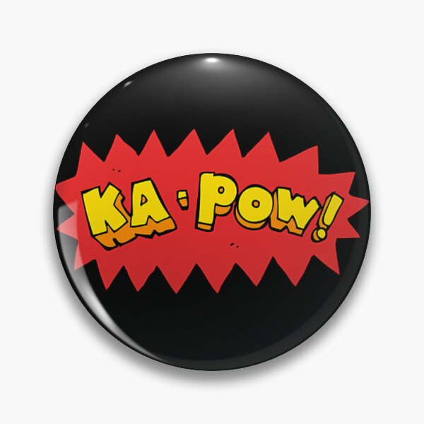 Item preview,  Ka-Pow Comic Explosion Bubble with 3D Text and Red Burst designed and sold by Creatby7030.