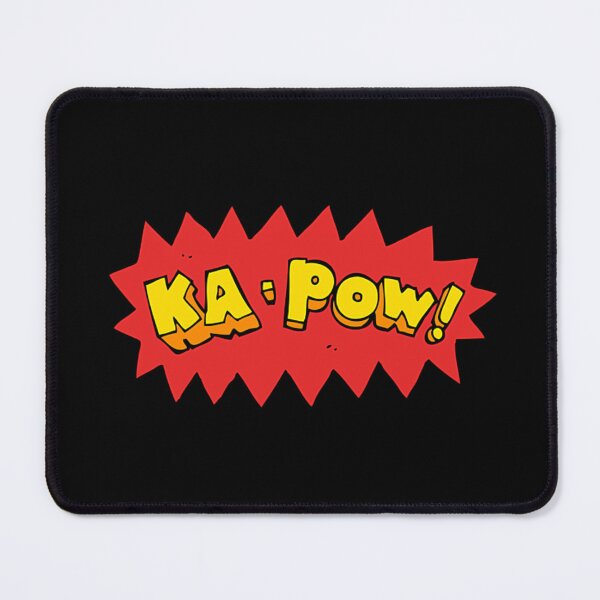 Item preview, Ka-Pow Comic Explosion Bubble with 3D Text and Red Burst designed and sold by Creatby7030.