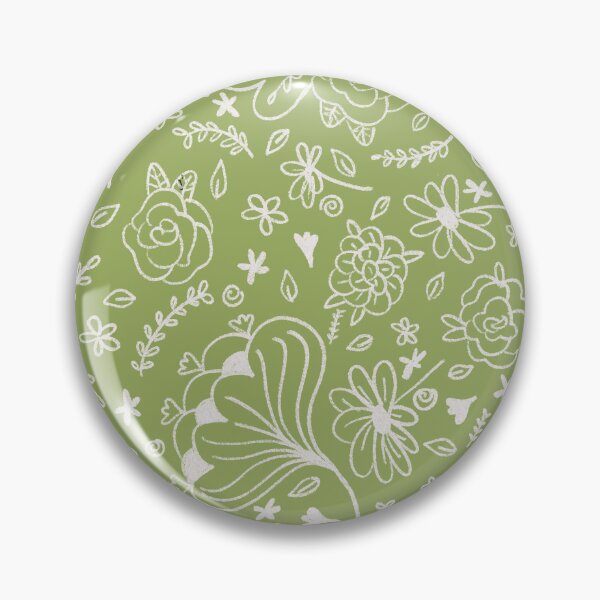 Item preview, linear white flowers designed and sold by arailustrada.