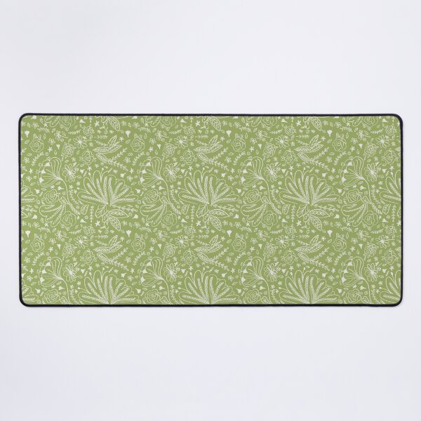 Item preview, linear white flowers designed and sold by arailustrada.