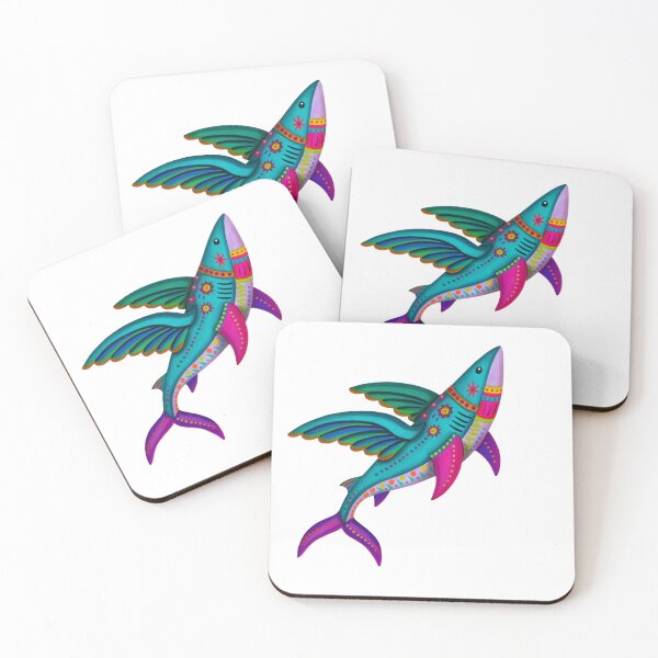 Item preview, Shark Spirit Alebrije designed and sold by XollinArtz.
