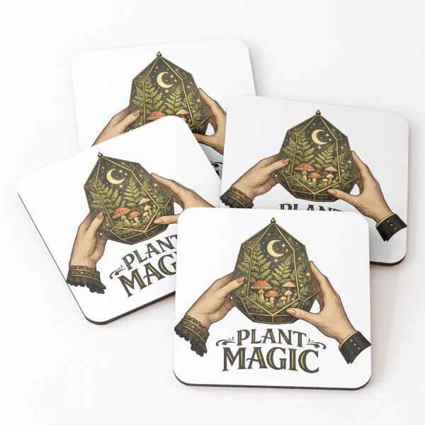 Item preview, Dark Academia Botanical Witch Plant Mom Vintage Ferns designed and sold by Retro Mood Co.