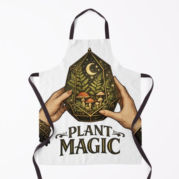 Item preview, Dark Academia Botanical Witch Plant Mom Vintage Ferns designed and sold by Retro Mood Co.