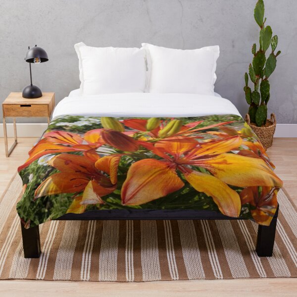 Item preview, Beautiful Orange Lilies – Close-Up Floral Photography designed and sold by inspiration3.