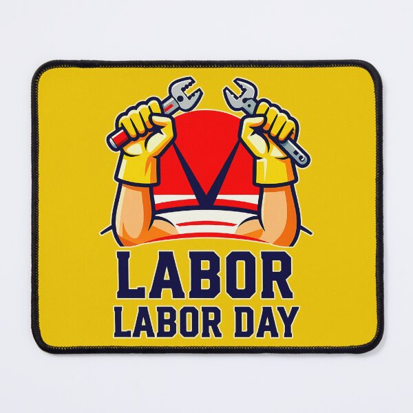 Item preview, Labor Day Strong Worker Pride Illustration designed and sold by Topoartispp.