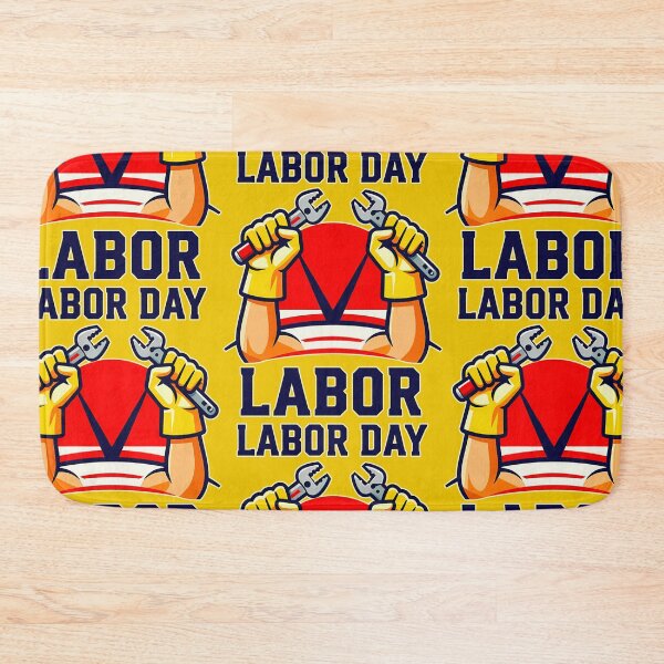 Item preview, Labor Day Strong Worker Pride Illustration designed and sold by Topoartispp.