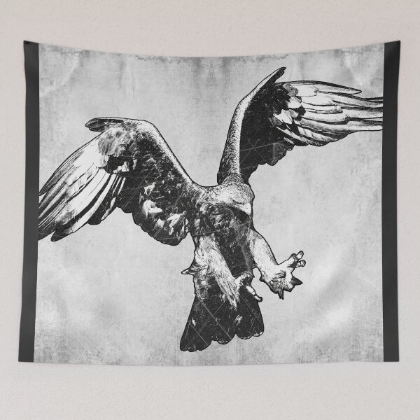 Item preview, Golden Eagle Strike Pose Dark Wildlife Raptor Art designed and sold by Ghoul Enterprises.