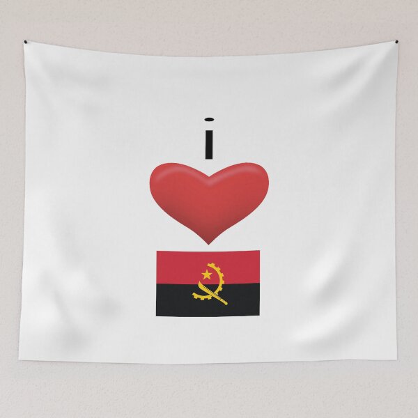 Item preview, I Heart Angola designed and sold by wickedcartoons.