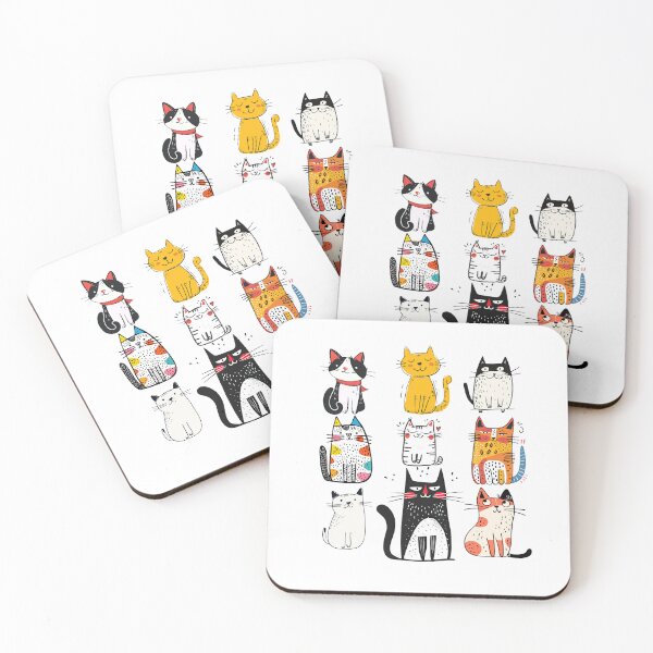 Item preview, Funny Cat Art designed and sold by Simply Inspirational Shop.