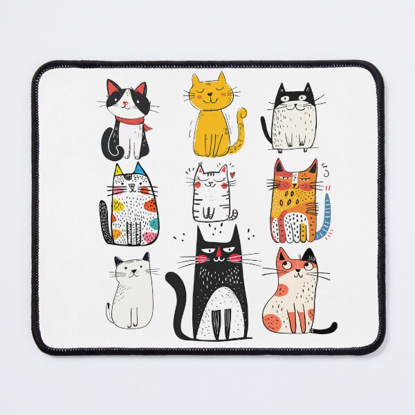 Item preview, Funny Cat Art designed and sold by Simply Inspirational Shop.