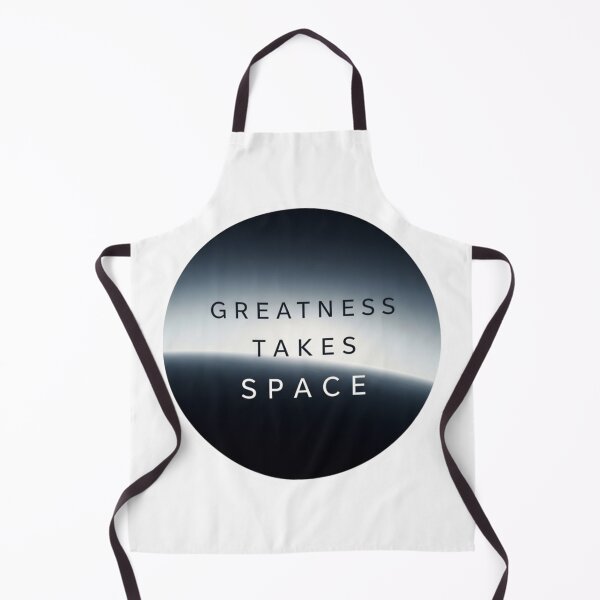 Item preview, Greatness Takes Space – Minimalist Space Motivation Design | Clean Cosmic Typography designed and sold by Altair_.