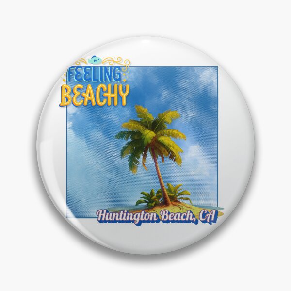 Item preview, Feeling Beachy – Huntington Beach CA Palm Tree Shirt | California Coastal Summer Vibes designed and sold by DonnaRaine.