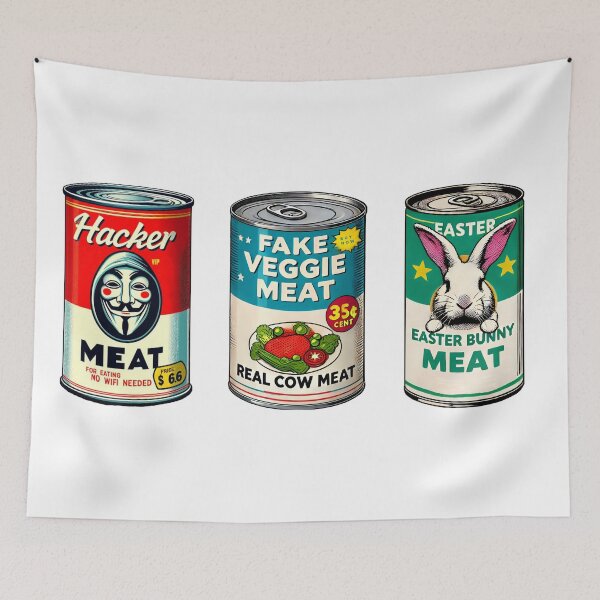 Item preview, Warhol Imaginary Meat Cans for those who grave for something extraordinary for dinner.  designed and sold by Gunnar Hermansen.