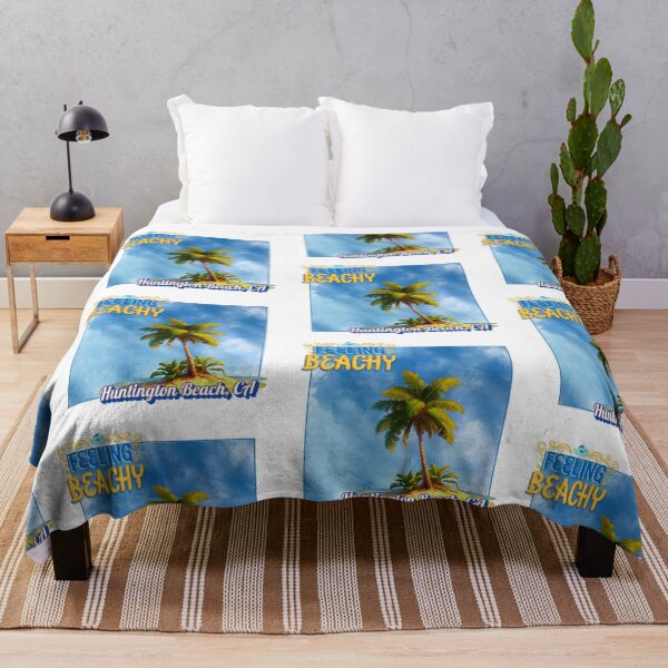 Item preview, Feeling Beachy – Huntington Beach CA Palm Tree Shirt | California Coastal Summer Vibes designed and sold by DonnaRaine.