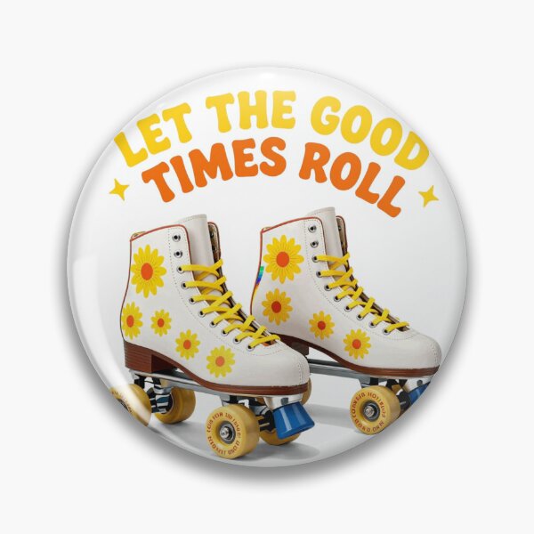 Item preview, Groovy 70s Roller Skates Daisy Disco Aesthetic designed and sold by Retro Mood Co.