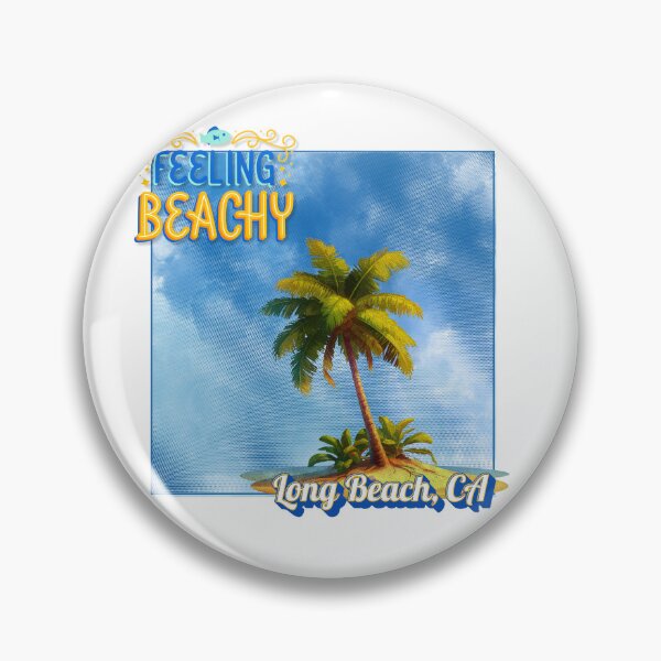 Item preview, Feeling Beachy – Long Beach CA Palm Tree Shirt | California Coastal Summer Vibes designed and sold by DonnaRaine.
