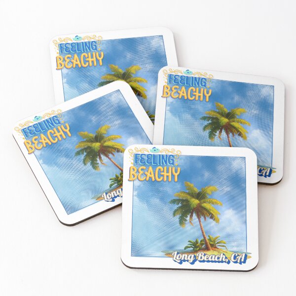Item preview, Feeling Beachy – Long Beach CA Palm Tree Shirt | California Coastal Summer Vibes designed and sold by DonnaRaine.