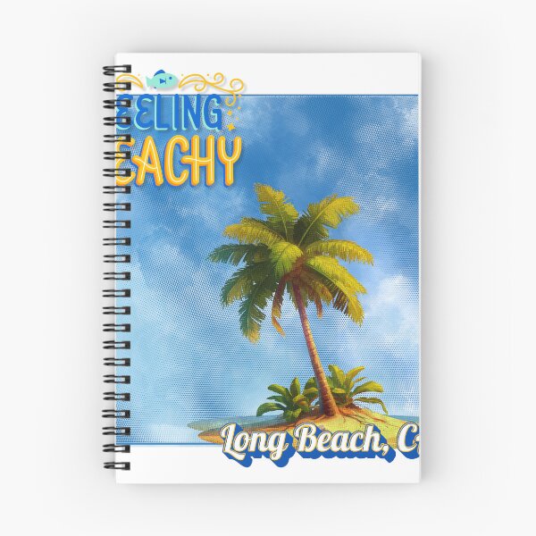 Item preview, Feeling Beachy – Long Beach CA Palm Tree Shirt | California Coastal Summer Vibes designed and sold by DonnaRaine.