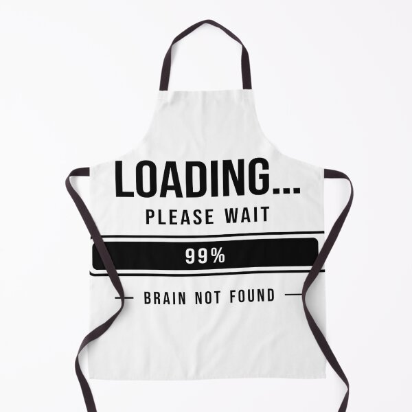 Item preview, Loading Please Wait 99% Almost Human Funny Minimalist Design designed and sold by Ermicioi.