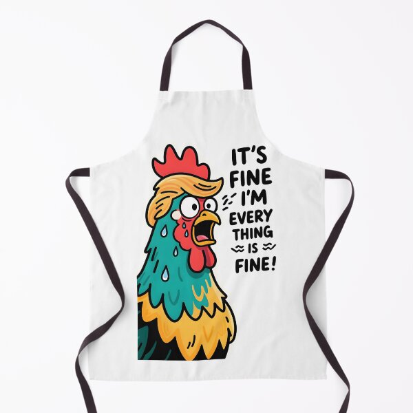 Item preview, The Panicked Trump Rooster designed and sold by CoverPop.
