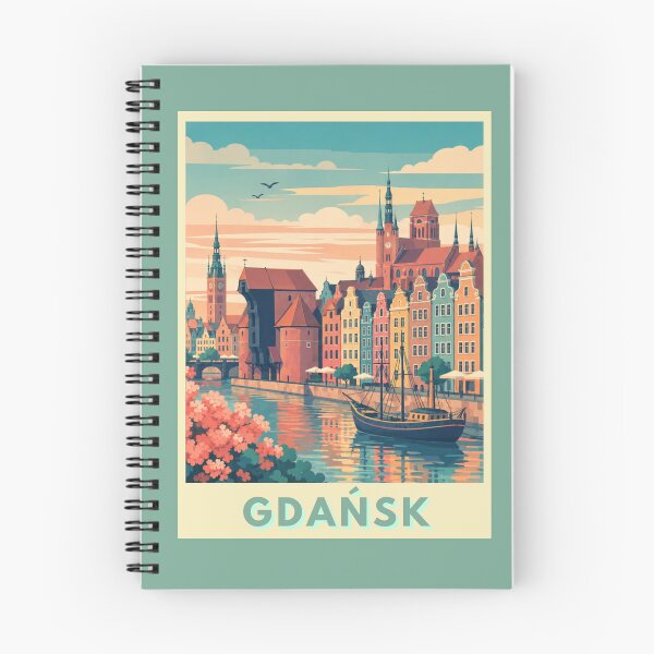 Item preview, Cartel turístico de Gdańsk, Polonia designed and sold by MatthewHeights.