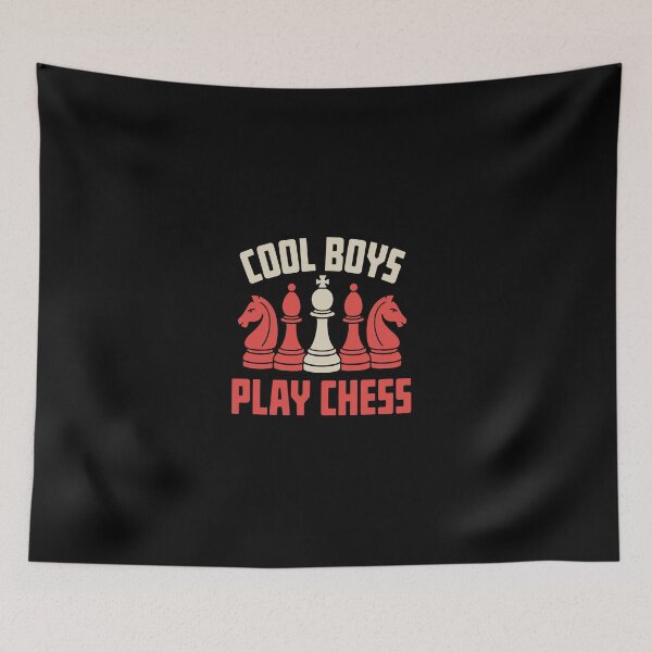 Item preview, Cool Boys Play Chess designed and sold by jkrphoto.