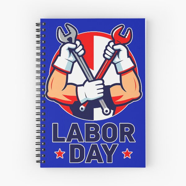 Item preview, Labor Day Tools Crossed Worker Design designed and sold by Topoartispp.