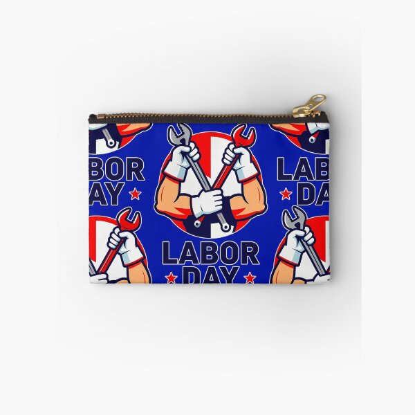 Item preview, Labor Day Tools Crossed Worker Design designed and sold by Topoartispp.