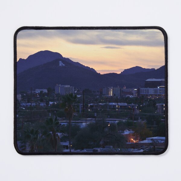 Item preview, Sunset Over Mountain Cityscape 2 designed and sold by Phakade's Photos.