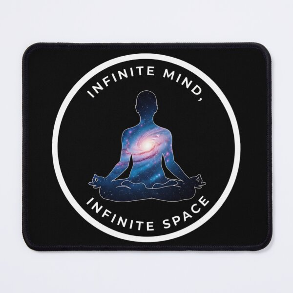 Item preview, Infinite Mind, Infinite Space – Cosmic Meditation Design | Galaxy Mindfulness Aesthetic designed and sold by Altair_.