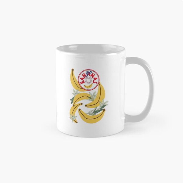 Item preview, Retro Go Bananas Tropical Fruit Illustration designed and sold by InkRebelprint.