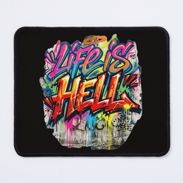 Item preview, Life is Hell  designed and sold by  ViralVisionsCreating .