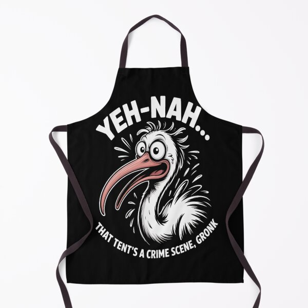 Item preview, Yeh‑Nah Tent Crime Scene Bin Chicken designed and sold by stickercuffs.
