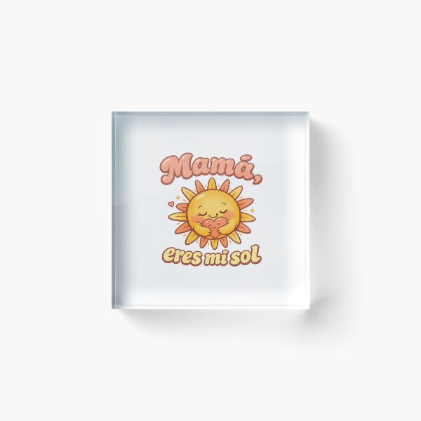 Item preview, Mama, eres mi sol — Sun Retro designed and sold by LuveraxArt.