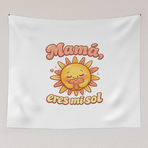 Item preview, Mama, eres mi sol — Sun Retro designed and sold by LuveraxArt.