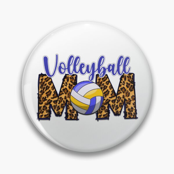 Item preview, Volleyball Mom Game Day Vibes Retro Leopard designed and sold by Krasnovaovaova.
