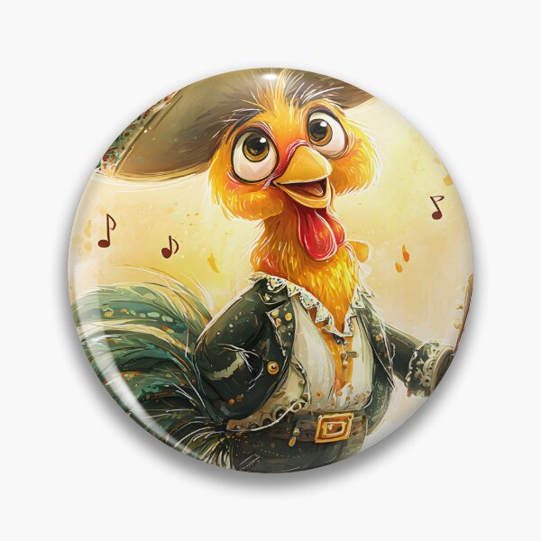 Item preview, Charming Rooster in Mariachi Attire with Guitar designed and sold by Artessie.