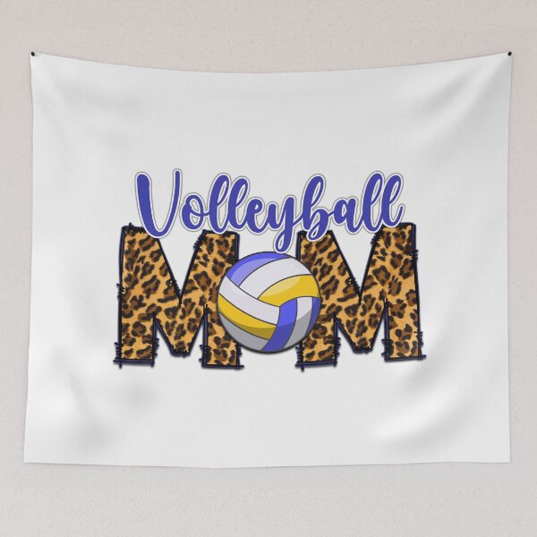 Item preview, Volleyball Mom Game Day Vibes Retro Leopard designed and sold by Krasnovaovaova.