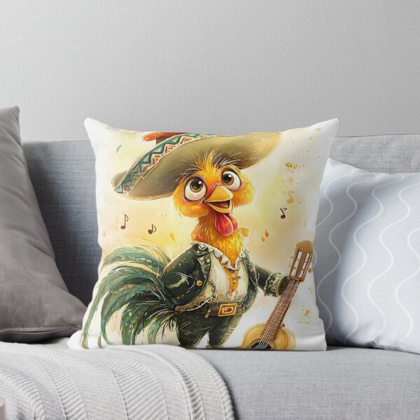 Item preview, Charming Rooster in Mariachi Attire with Guitar designed and sold by Artessie.
