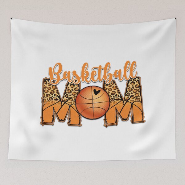 Item preview, Basketball Mom Retro Leopard Print Aesthetic designed and sold by Krasnovaovaova.