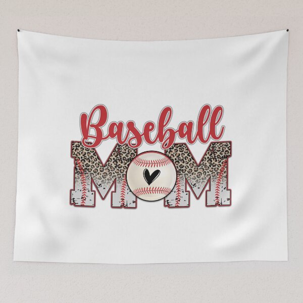 Item preview, Baseball Mom Leopard Print Game Day Aesthetic designed and sold by Krasnovaovaova.