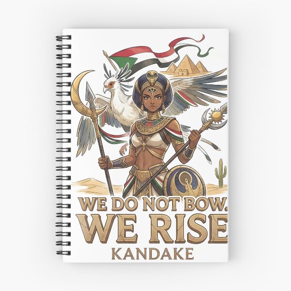 Item preview, Sudanese Kandake Warrior Queen and Secretary Bird designed and sold by VoidAnimeStudio.