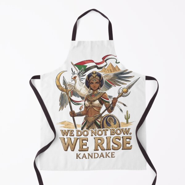 Item preview, Sudanese Kandake Warrior Queen and Secretary Bird designed and sold by VoidAnimeStudio.