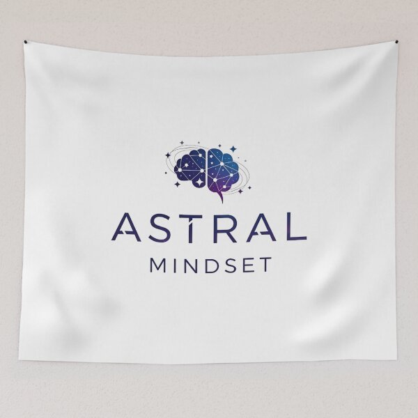 Item preview, Astral Mindset – Cosmic Brain Design | Space Consciousness & Galaxy Thinking designed and sold by Altair_.