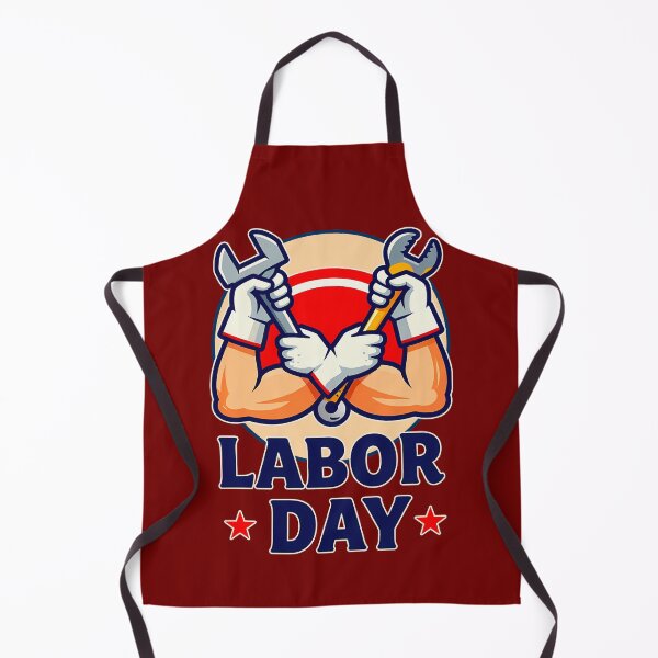 Artikelvorschau, Labor Day Strong Worker Hands Illustration entworfen und verkauft von Topoartispp.