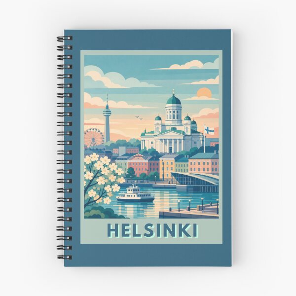 Item preview, Helsinki Finland Travel Poster designed and sold by MatthewHeights.