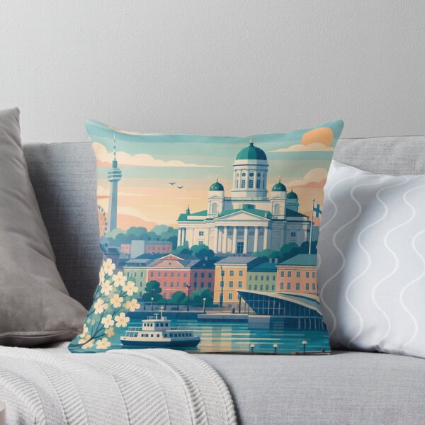 Item preview, Helsinki Finland Travel Poster designed and sold by MatthewHeights.