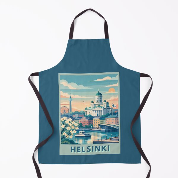 Item preview, Helsinki Finland Travel Poster designed and sold by MatthewHeights.