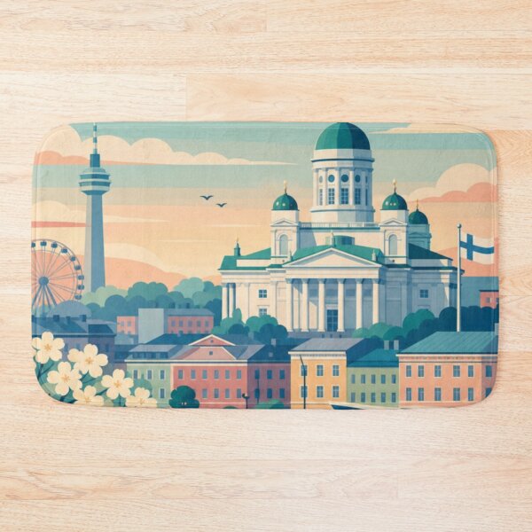 Item preview, Helsinki Finland Travel Poster designed and sold by MatthewHeights.