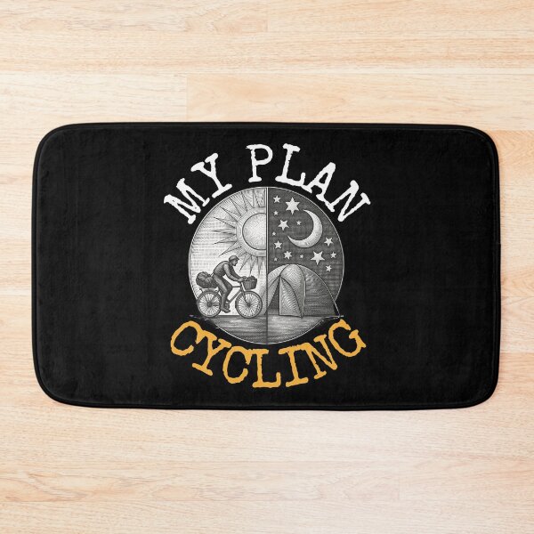 Item preview, My Plan Cycling Adventure Vintage Etching Style designed and sold by Bajszon.